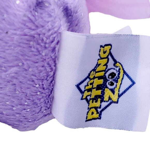 1994 The Petting Zoo White Rabbit Ballerina Beanbag Plush Purple‎ Tutu - Picture 6 of 10